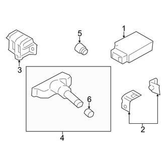 Hyundai OE - Electrical - Tire Pressure Monitor Components
