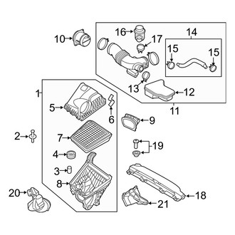 Hyundai OE - Engine - Air Intake