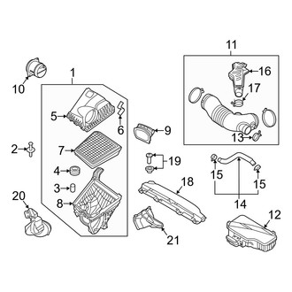Hyundai OE - Engine - Air Intake