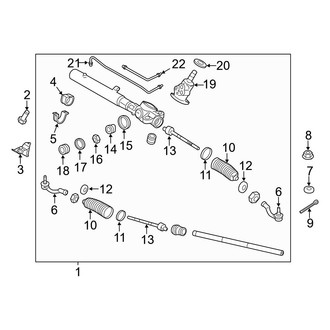 Hyundai OE - Steering Gear & Linkage