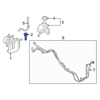 Hyundai OE - Power Steering Pump Mounting Bolt