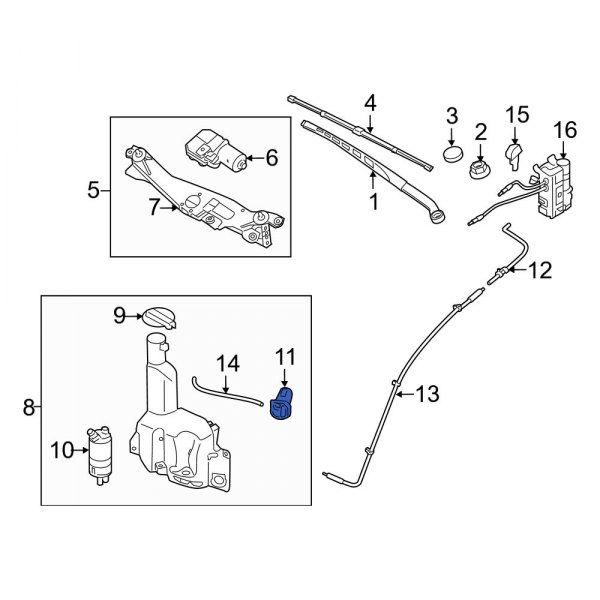 Washer Fluid Level Sensor