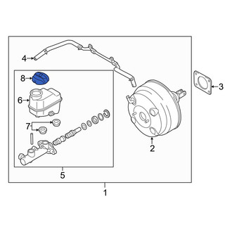 Hyundai OE - Brake Master Cylinder Reservoir Cap