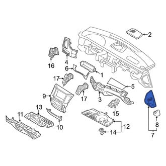 Hyundai OE - Right Instrument Panel Side Cover