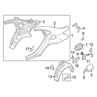 Hyundai OE - Fuel Pocket Gasket