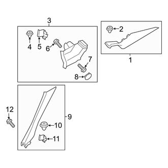 Hyundai OE - Quarter Panel - Interior Trim