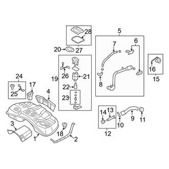 Hyundai OE - Fuel System Components