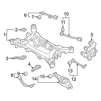 Hyundai OE - Rear Suspension - Suspension Components