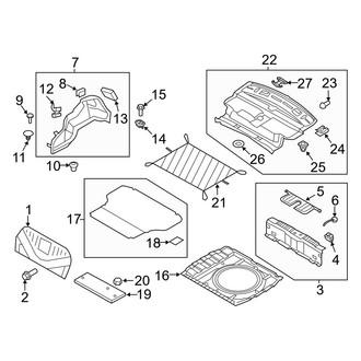 Hyundai OE - Rear Body & Floor - Interior Trim (Rear Compartment)