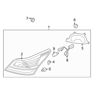 Hyundai OE - Rear Lamps - Tail Lamps