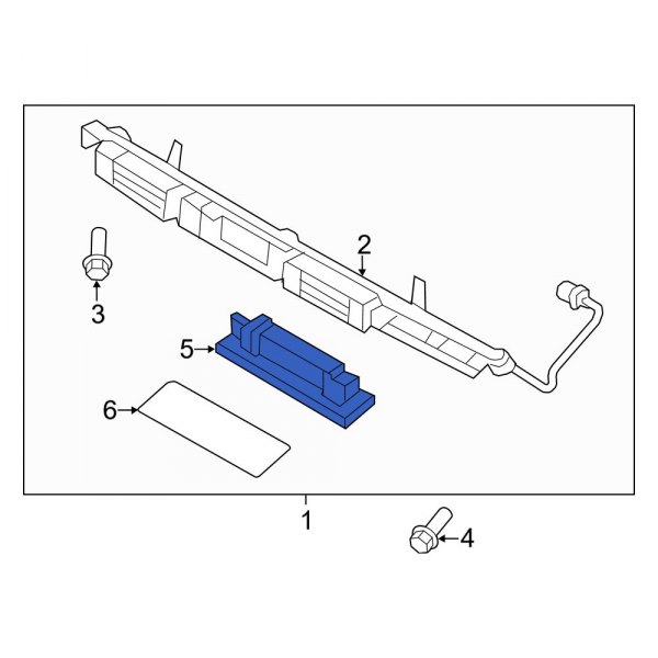 License Plate Light Assembly