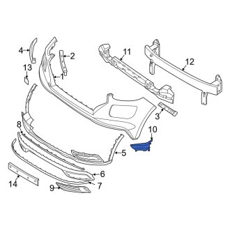 Hyundai OE - Front Right Brake Air Duct