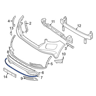 Hyundai OE - Front Lower Bumper Trim