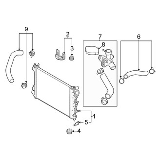 Hyundai OE - Cooling - Radiator & Components
