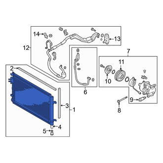 Hyundai OE - A/C Condenser