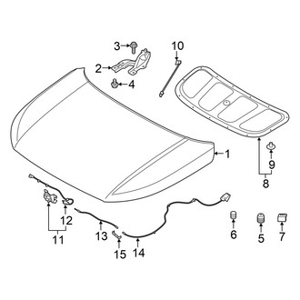 Hyundai OE - Hood & Components