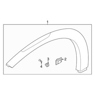 Hyundai OE - Fender - Exterior Trim