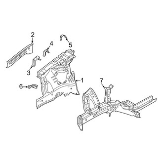 Hyundai OE - Fender - Inner Components