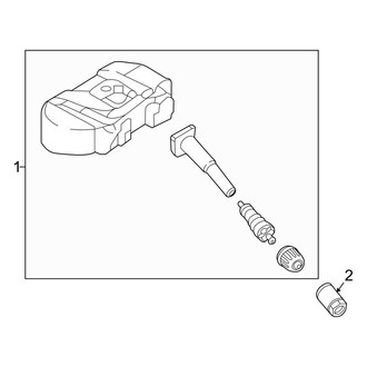 Hyundai OE - Electrical - Tire Pressure Monitor Components (Denim / SE / SEL)