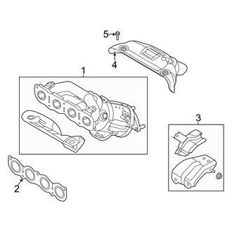 Hyundai OE - Exhaust System - Manifold
