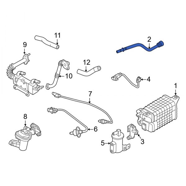 Evaporative Emissions System Lines