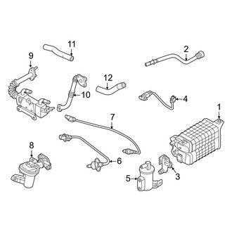 Hyundai OE - Emission System - Emission Components (Denim / SE / SEL)