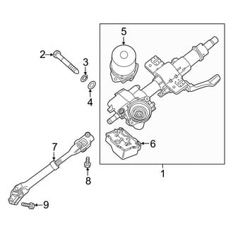 Hyundai OE - Steering Column Assembly
