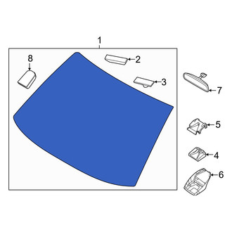 Hyundai OE - Front Windshield
