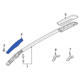 Hyundai OE - Front Left Roof Rack Cover