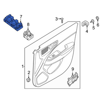 Hyundai OE - Rear Door Window Switch
