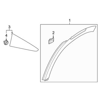 Hyundai OE - Quarter Panel - Exterior Trim