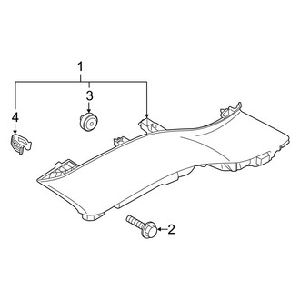 Hyundai OE - Quarter Panel - Interior Trim