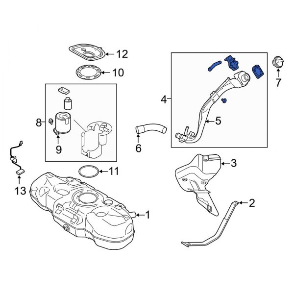 Fuel Filler Neck