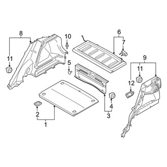 Hyundai OE - Rear Body & Floor - Interior Trim