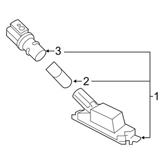 Hyundai OE - Rear Lamps - License Lamps