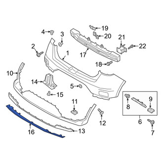 Hyundai OE - Rear Valance Panel