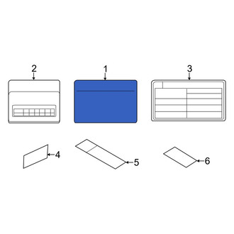Hyundai OE - A/C System Information Label