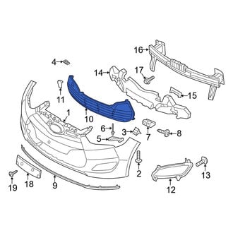 Hyundai OE - Front Lower Grille