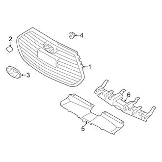Hyundai OE - Front Bumper & Grille - Grille & Components (Rally Edition / Turbo / Turbo R-Spec)
