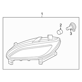 Hyundai OE - Front Lamps - Fog Lamps (D Engine VIN Character)