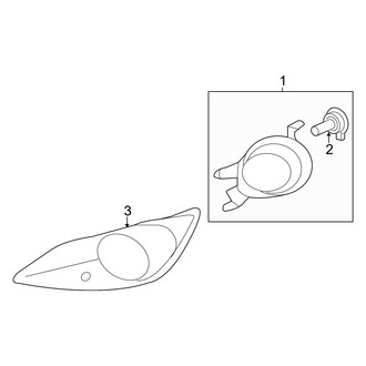 Hyundai OE - Front Lamps - Fog Lamps (E Engine VIN Character)