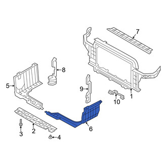 Hyundai OE - Front Left Radiator Support Splash Shield