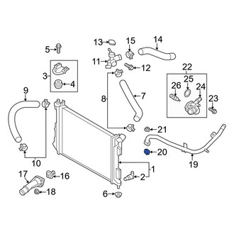 Hyundai OE - Engine Coolant Pipe Gasket