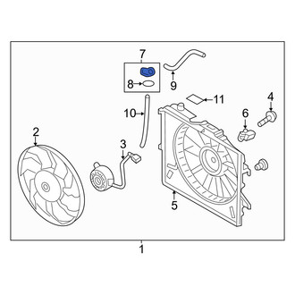 Hyundai OE - Engine Coolant Reservoir Cap