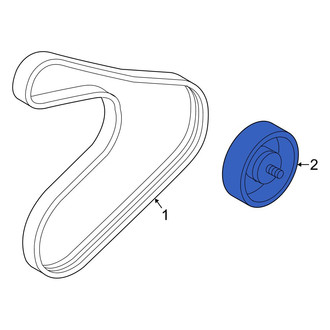 Hyundai OE - Accessory Drive Belt Idler Pulley
