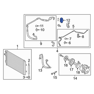 Hyundai OE - A/C Expansion Valve