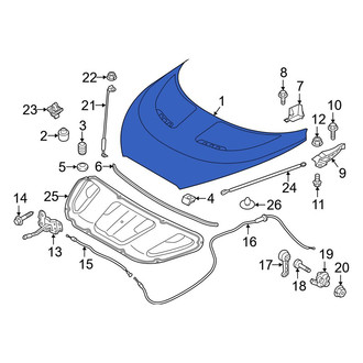 Hyundai OE - Front Hood Panel