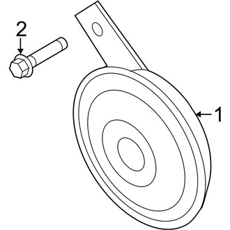 Hyundai OE - Electrical - Horn (D Engine VIN Character)