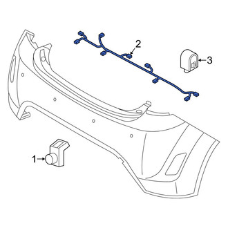Hyundai OE - Rear Parking Aid System Wiring Harness