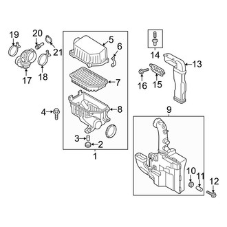 Hyundai OE - Engine / Transaxle - Air Intake